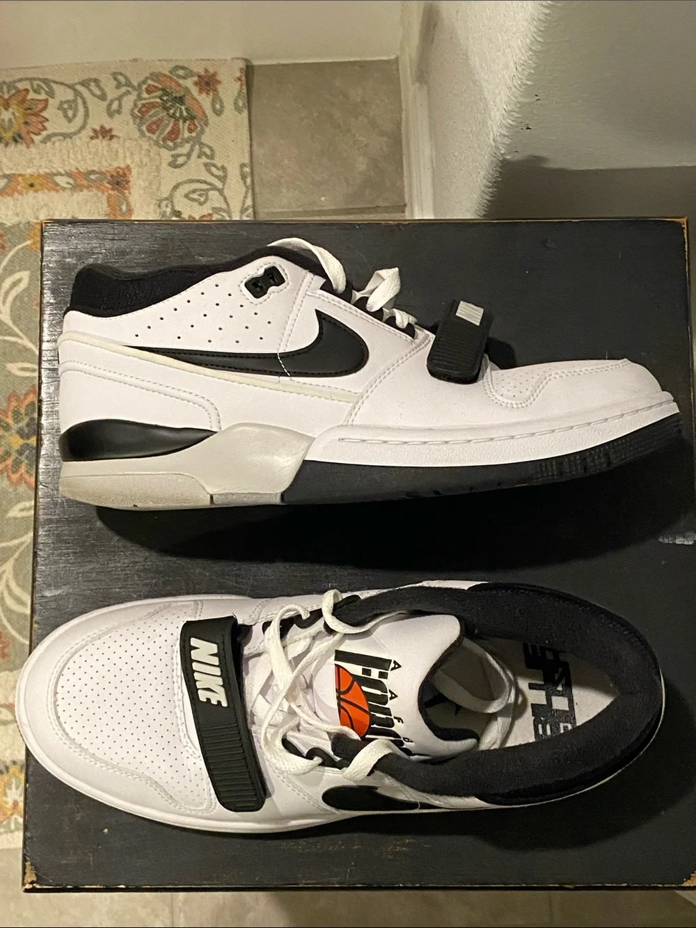Billie Eilish × Nike Air Alpha Force 88 Black and White DZ6763-102 Men's US 8.5